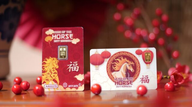 ANTAM Luncurkan Emas Batangan Tematik Imlek “Year of the Horse”