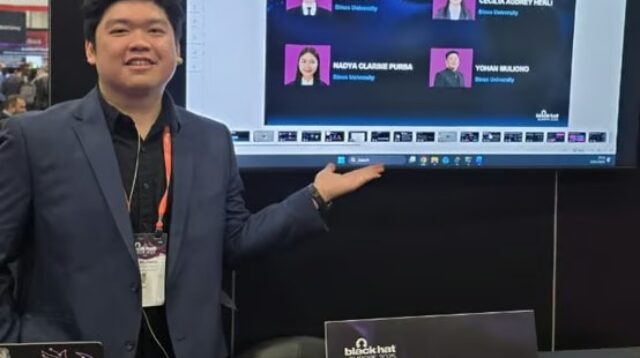 Jejak Prestasi 2025: Kolaborasi Dosen dan Mahasiswa Cyber Security BINUS UNIVERSITY Tembus Black Hat Europe