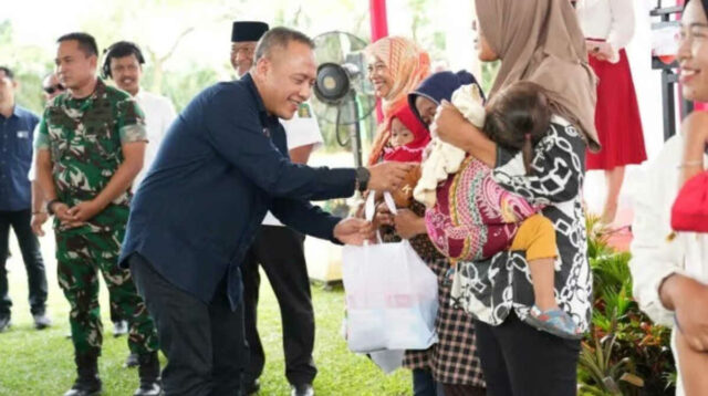 Di Tengah Bencana, Holding Perkebunan Nusantara melalui PalmCo Tetap Jalankan Program Pencegahan Stunting