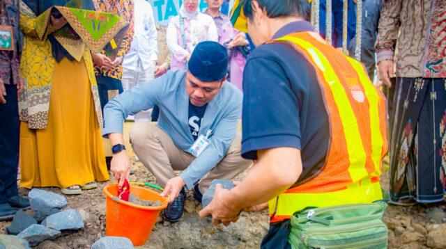 BSI Maslahat dan BSI Dukung Pembangunan Masjid Pondok Pesantren Terpadu Darussyifa Al-Fithroh Yaspida Sukabumi