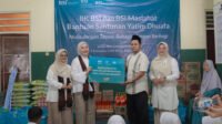 BSI Maslahat dan IIK BSI Pusat Berbagi Kebahagiaan Ramadan Bersama Anak Yatim Dalam Milad Ke-5 