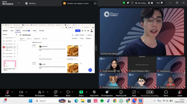 Telkom AI Center Dorong Kreator Siap Monetisasi dan Masuk Era Gig Economy