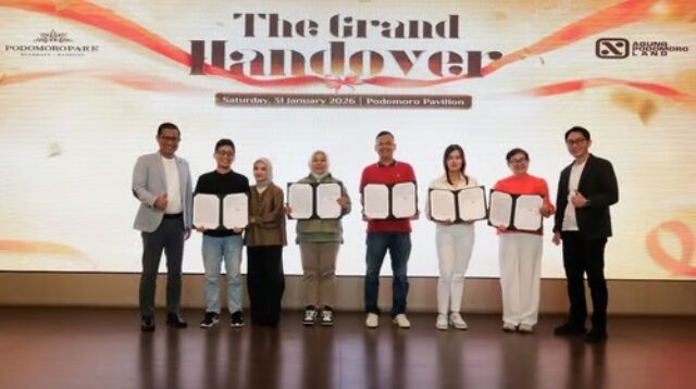 Tepat Waktu dan Legalitas Terjamin, Podomoro Park Bandung Siap Serah Terima 700 Unit Millennial Home!