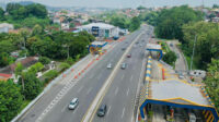 One Way Lokal di Tol Semarang Masih Berlaku, Lalu Lintas Lancar dan Terkendali