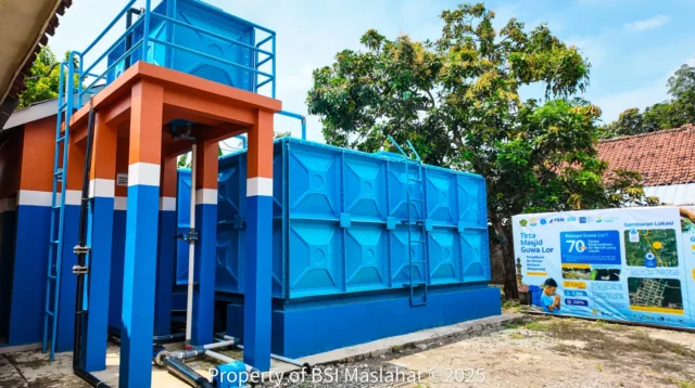 70 Tahun Tanpa Air Bersih, Kisah Guwa Lor yang Berubah Berkat Wakaf Sumur BSI Maslahat