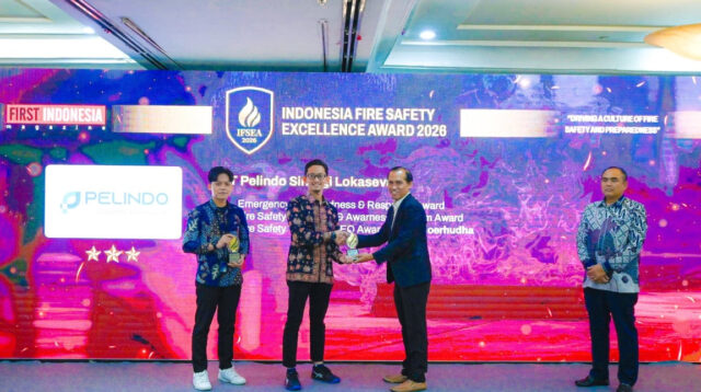 PT Pelindo Sinergi Lokaseva Raih Tiga Penghargaan pada Indonesia Fire Safety Excellence Award 2026