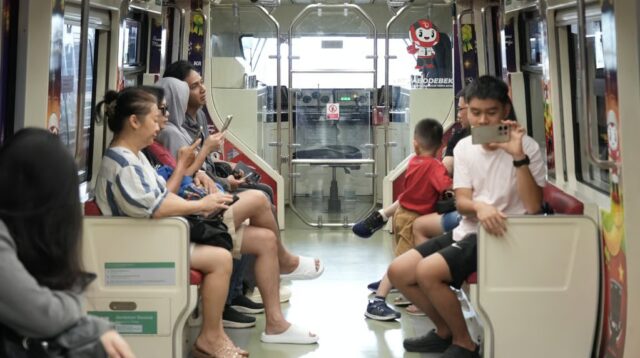 H1 & H2 Lebaran 2026 Pengguna LRT Jabodebek Melonjak Hingga 79 Persen