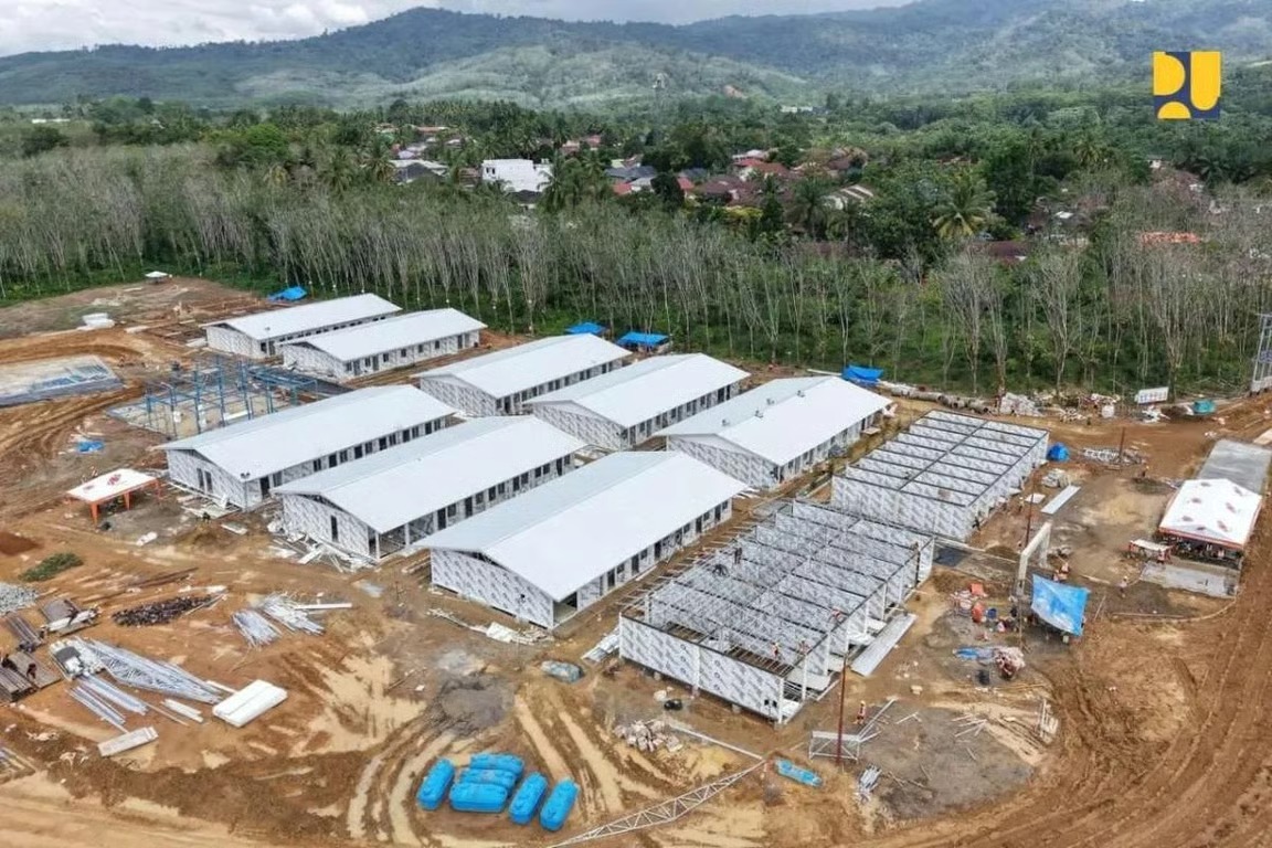 Kementerian PU Bangun 245 Unit Huntara di Kecamatan Batangtoru dengan Fasilitas Lengkap Layak Huni Kementerian PU Bangun 245 Unit Huntara di Kecamatan Batangtoru dengan Fasilitas Lengkap Layak Huni