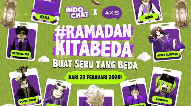 AXIS Bersama EVOS Ramaikan Roblox Lewat Aktivasi #RamadanKitaBeda di Map Indo Chat