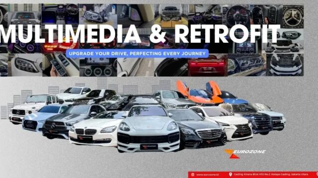 Teknologi Retrofit Mobil Premium Kian Diminati, Eurozone Hadirkan Upgrade Infotainment dan Fitur Berkendara Modern