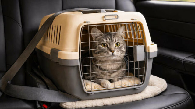 Tips Bawa Kucing Mudik Pakai Pet Cargo