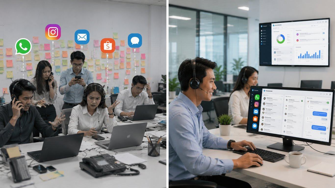 Platform Omnichannel Barantum Permudah Pengelolaan Chat dari Banyak Channel Platform Omnichannel Barantum Permudah Pengelolaan Chat dari Banyak Channel