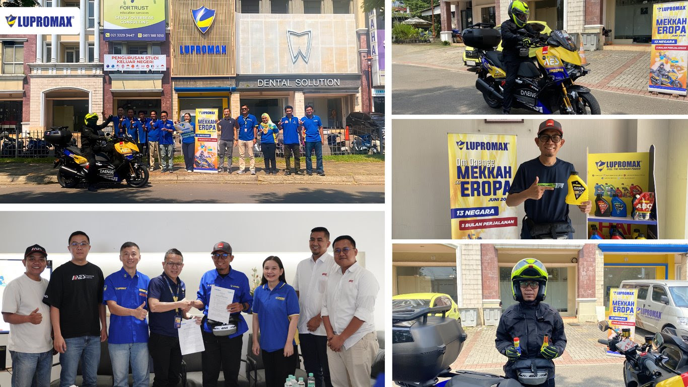 Om Daengg Kembali Menjelajah Dunia : Petualangan Lintas Benua “Mekkah to Eropa” Bersama Lupromax Om Daengg Kembali Menjelajah Dunia : Petualangan Lintas Benua “Mekkah to Eropa” Bersama Lupromax