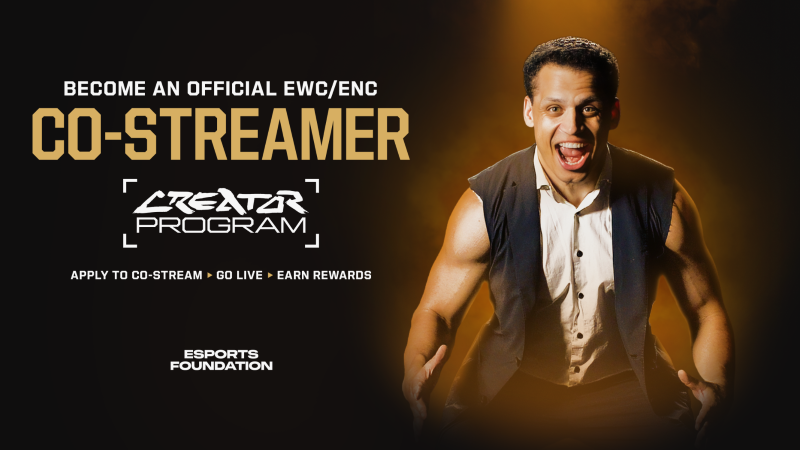 Esports Foundation Luncurkan Program Kreator Esports Terbesar untuk EWC dan ENC 2026 Esports Foundation Luncurkan Program Kreator Esports Terbesar untuk EWC dan ENC 2026