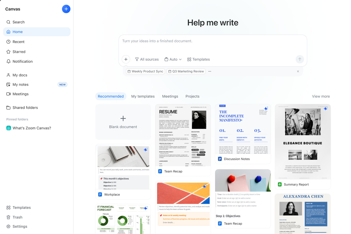 Zoom luncurkan AI Productivity Suite untuk mengubah diskusi rapat menjadi hasil kerja nyata Zoom luncurkan AI Productivity Suite untuk mengubah diskusi rapat menjadi hasil kerja nyata