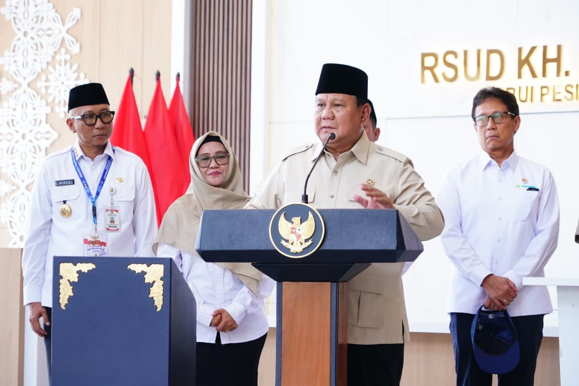 Dibangun PTPP, RSUD KH. Muhammad Thohir Krui Diresmikan Presiden Prabowo Dibangun PTPP, RSUD KH. Muhammad Thohir Krui Diresmikan Presiden Prabowo