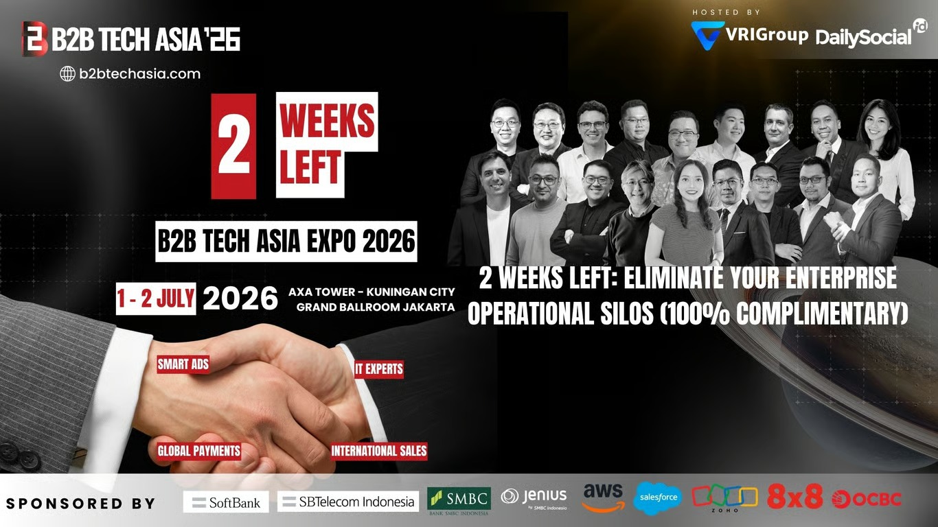 B2B Tech Asia Expo 2026 Siap Digelar di Jakarta: Satukan Raksasa Teknologi Global untuk Dorong Otomatisasi Efisiensi dan ROI Korporasi B2B Tech Asia Expo 2026 Siap Digelar di Jakarta: Satukan Raksasa Teknologi Global untuk Dorong Otomatisasi Efisiensi dan ROI Korporasi