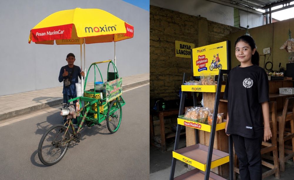Maxim Perkuat Dukungan bagi Pelaku Usaha Lokal di Lebih dari 400 Kota melalui Layanan yang Mendukung Efisiensi Operasional Maxim Perkuat Dukungan bagi Pelaku Usaha Lokal di Lebih dari 400 Kota melalui Layanan yang Mendukung Efisiensi Operasional