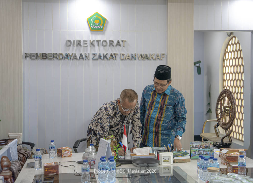 BSI Maslahat Gandeng Kemenag Perkuat Ekonomi Umat via KUA