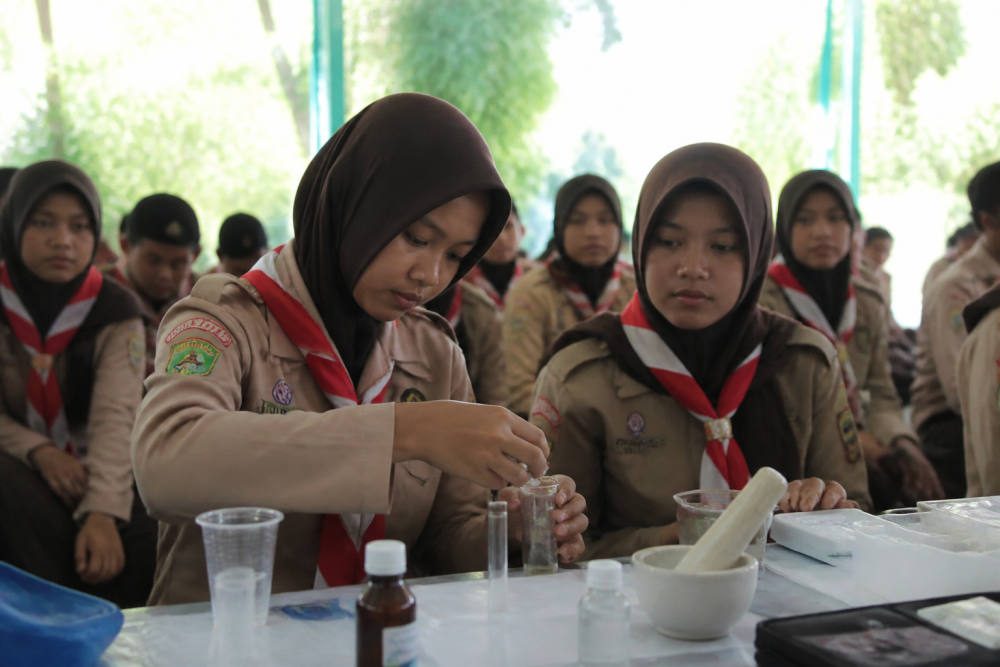 BPOM Surabaya Latih 100 Pramuka Jadi Pelopor Keamanan Pangan