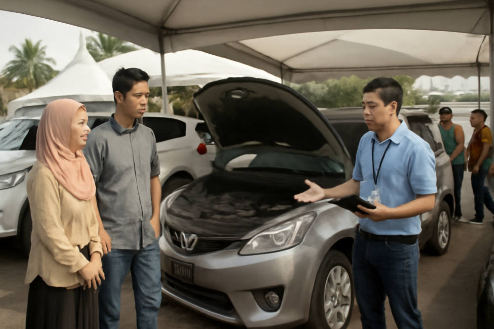 BRI Finance & OLXMobbi Gelar Expo Mobil Bekas di Medan