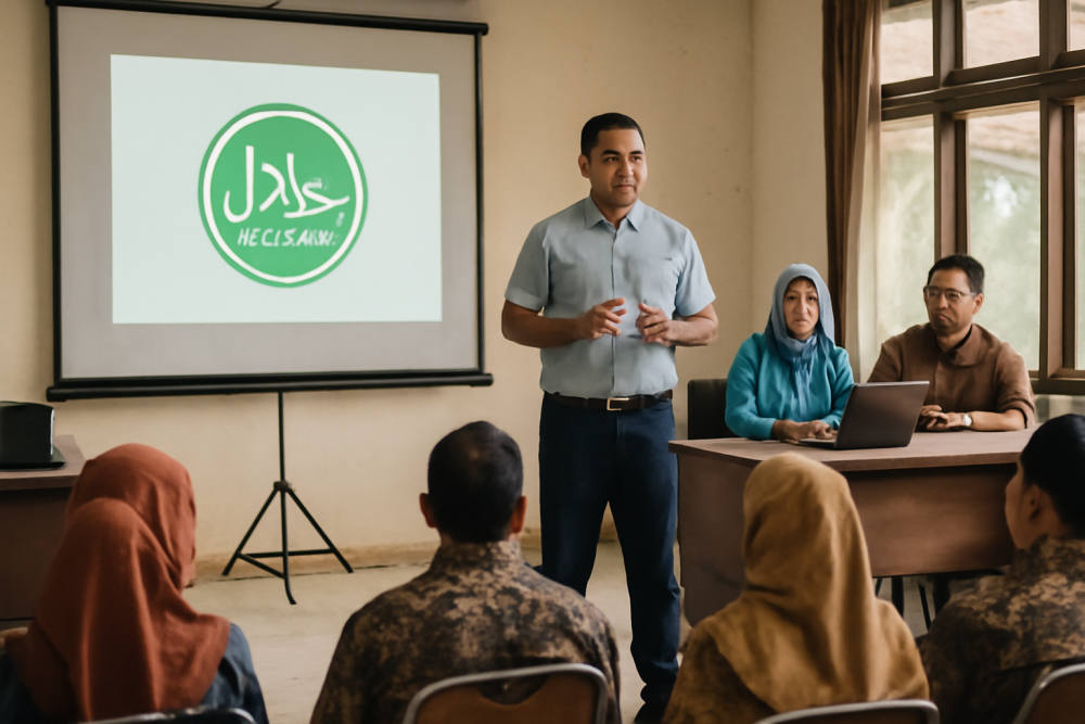 SUCOFINDO Latih UMKM Tanah Bumbu Menuju Sertifikasi Halal