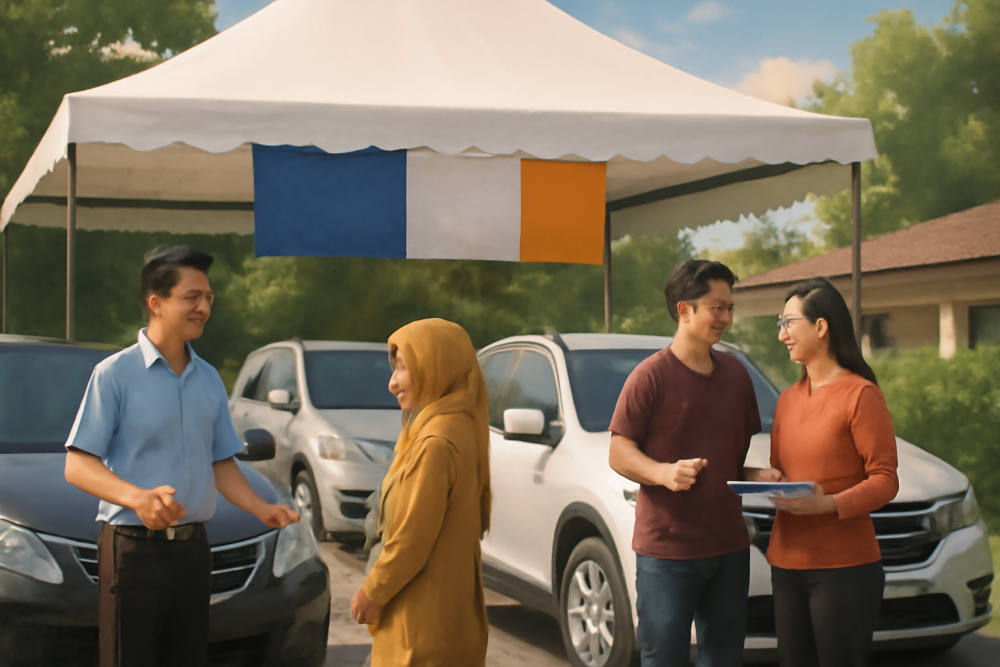 BRI Finance Gelar Mini Expo Mobil Bekas di Dumai dan Medan