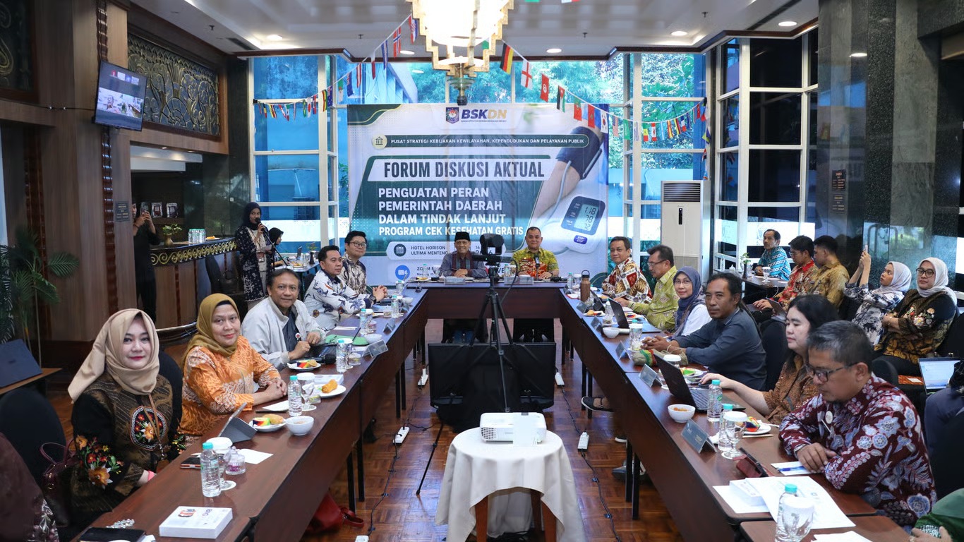 Kemendagri Gelar Forum Diskusi Aktual, Perkuat Peran Pemda dalam Tindak Lanjut Program Cek Kesehatan Gratis Kemendagri Gelar Forum Diskusi Aktual, Perkuat Peran Pemda dalam Tindak Lanjut Program Cek Kesehatan Gratis