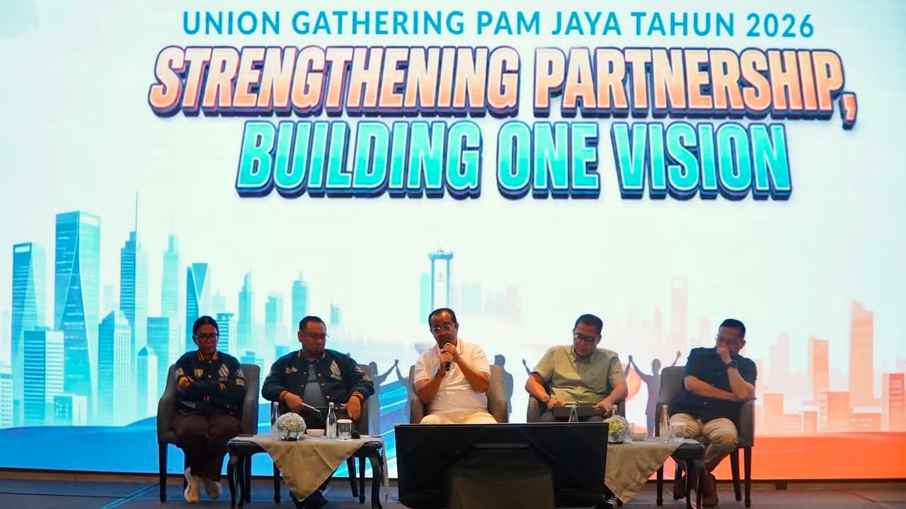 Solid! Serikat Pekerja PAM JAYA Perkuat Sinergi, Dukung Target Air Perpipaan untuk Seluruh Jakarta Solid! Serikat Pekerja PAM JAYA Perkuat Sinergi, Dukung Target Air Perpipaan untuk Seluruh Jakarta