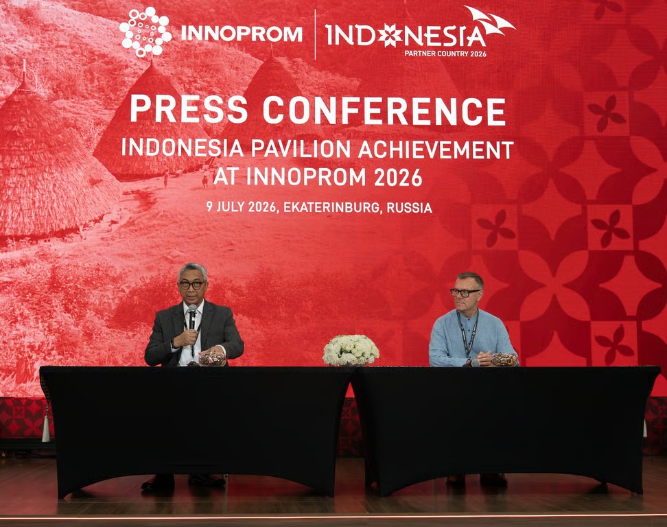 Indonesia Tuntaskan Misi Kerjasama Industri di INNOPROM 2026, Hasilkan Belasan Kerja Sama Strategis Indonesia Tuntaskan Misi Kerjasama Industri di INNOPROM 2026, Hasilkan Belasan Kerja Sama Strategis