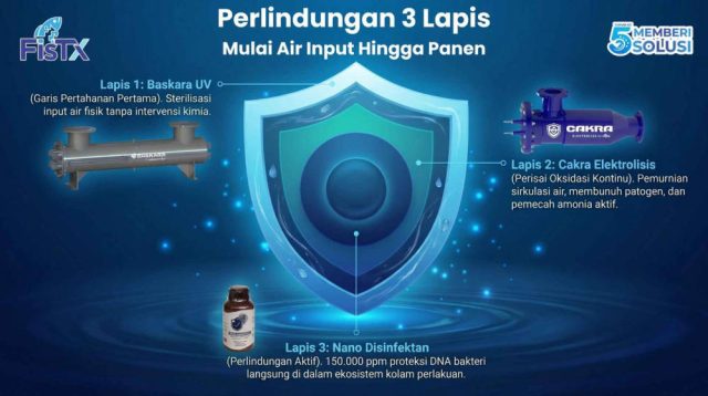 FisTx Kenalkan Sistem Sterilisasi Tambak Bebas Kaporit