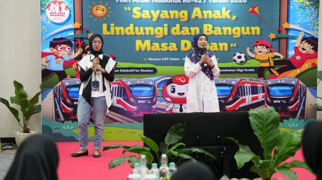Hari Anak Nasional, LRT Jabodebek Ajak Anak Belajar Transportasi