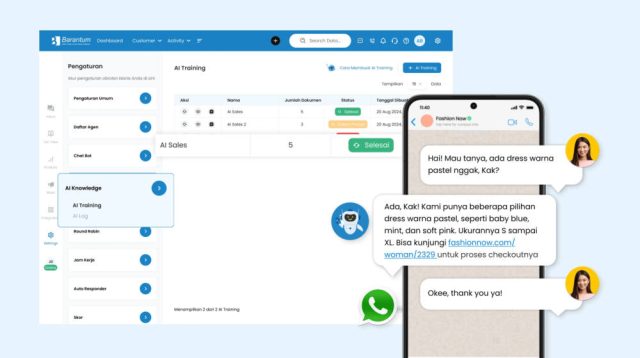 Barantum Luncurkan AI Agent untuk Otomasi Layanan WhatsApp