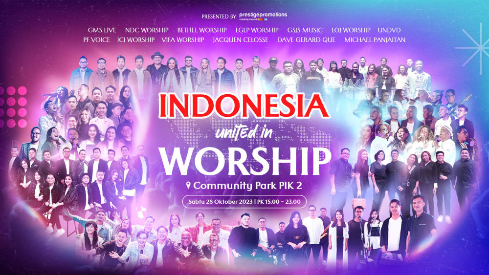 Indonesia United in Worship: Konser Musik Kristiani untuk Kebangsaan