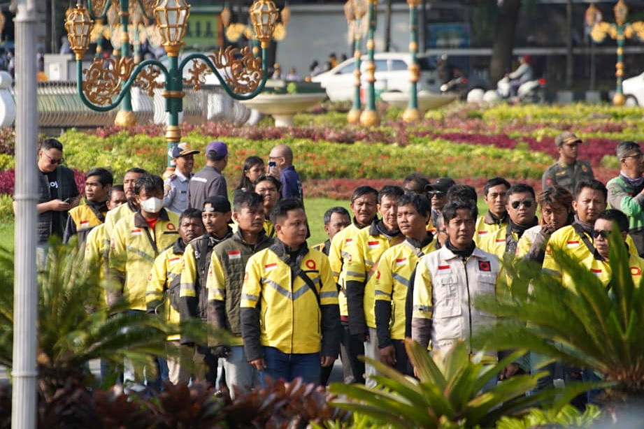 Penghormatan untuk Rekan Ojol yang Gugur, Mitra Driver Maxim Gelar Aksi Damai dan Doa Bersama di Seluruh Indonesia