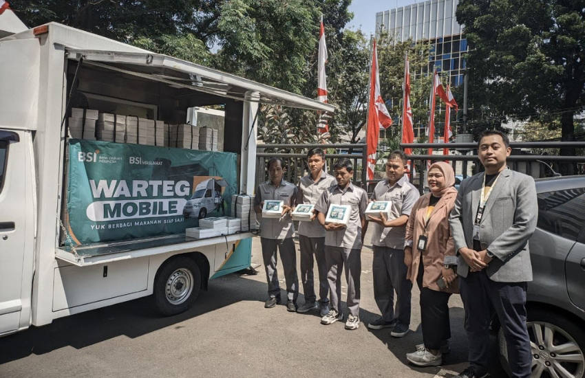 BSI Maslahat Salurkan 200 Makanan Gratis di Pembukaan Byond Gallery 