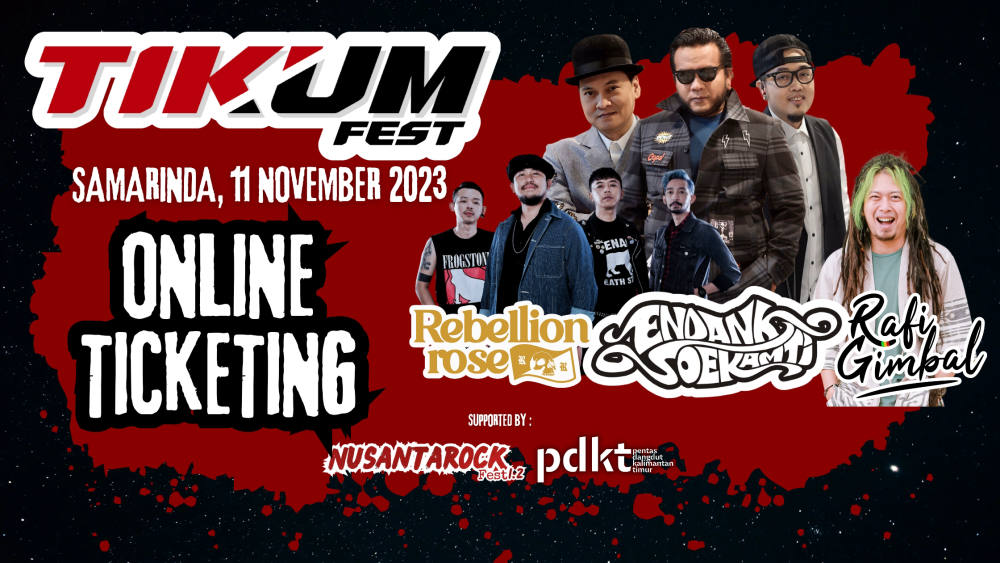 TIKUMFEST: Kumpul Konser Kamping Antar Komunitas di Kota Samarinda