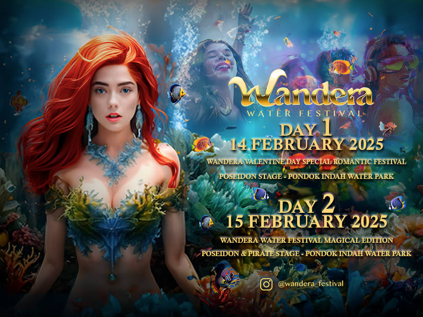 Wandera Water Festival: Meriahkan Valentine di Jakarta dengan Pool Dance dan Musik Elektronik