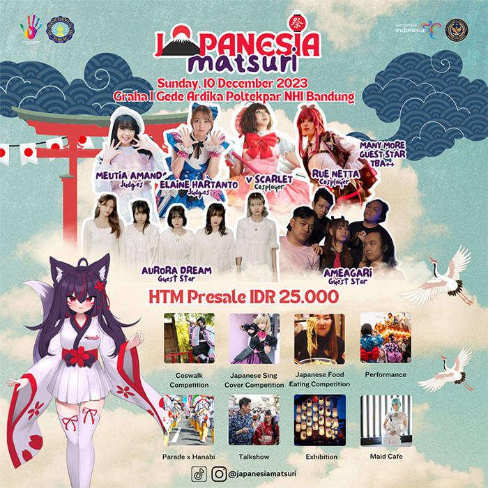 Japanesia Matsuri Hadir di Kota Kembang, Perayaan Matsuri Jepang yang Menghibur
