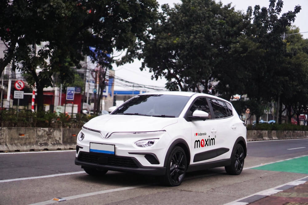 Maxim Resmi Luncurkan Layanan Car EV di Jabodetabek