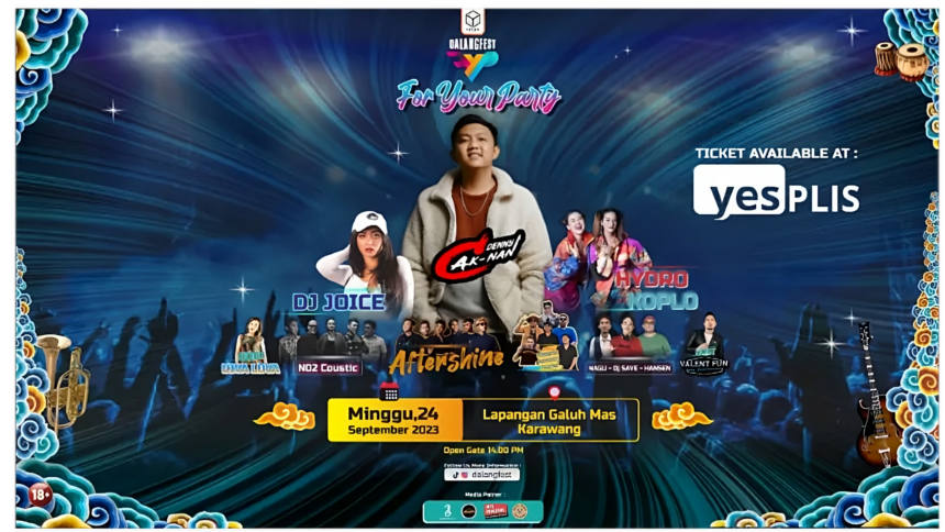 DALANGFEST FOR YOUR PARTY KARAWANG: Meriahnya Musik dan Konser di Karawang!
