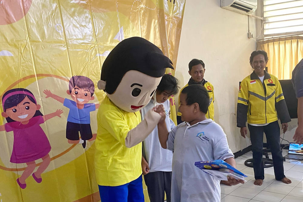 Bagian dari CSR, Maxim Indonesia Rayakan Hari Anak Nasional Bersama Anak Berkebutuhan Khusus di SLB Swakarya