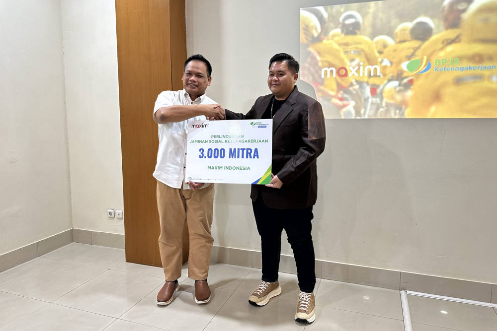 Kini 3000 Mitra Pengemudi Maxim bisa Dapatkan Perlindungan BPJS Ketenagakerjaan Kini 3000 Mitra Pengemudi Maxim bisa Dapatkan Perlindungan BPJS Ketenagakerjaan