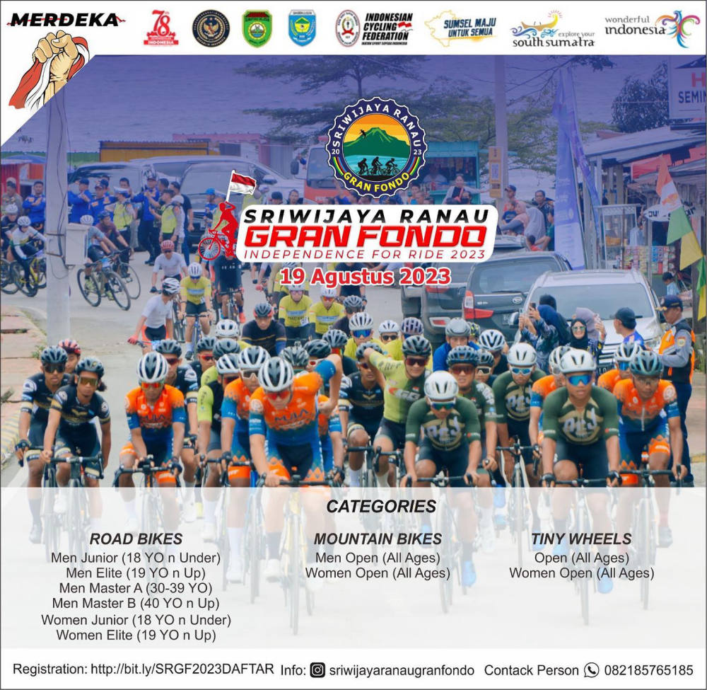 SRGF 2023, Acara Wisata Olahraga Nasional dengan Beragam Daya Tarik Wisata, Kuliner, dan Budaya Daerah