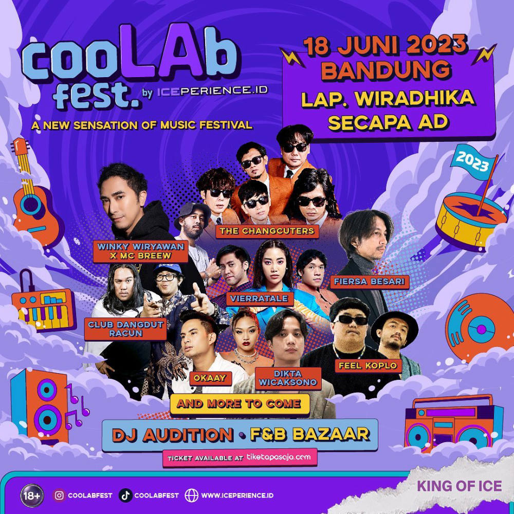 CooLAb Festival: Sensasi Baru Festival Musik di Bandung