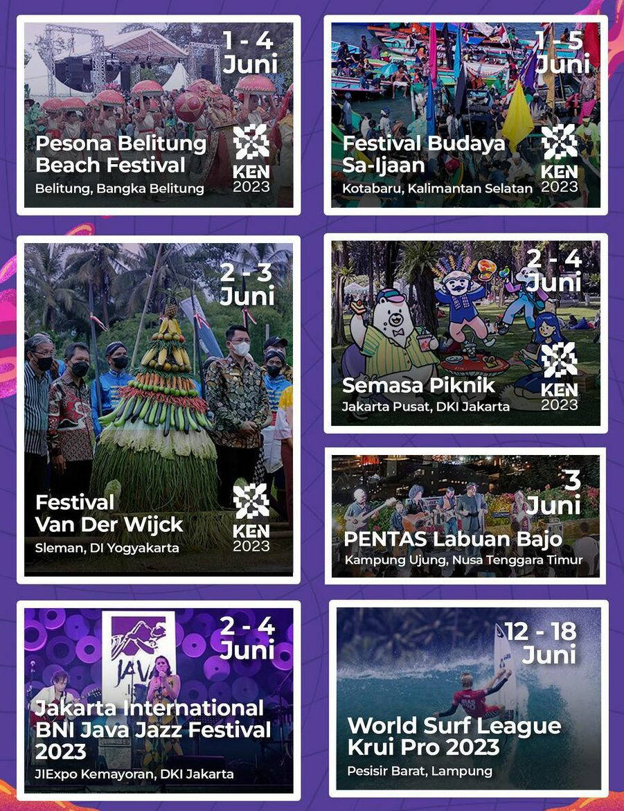 Rekomendasi Event Menarik dari Kharisma Event Nusantara (KEN) di Bulan Juni