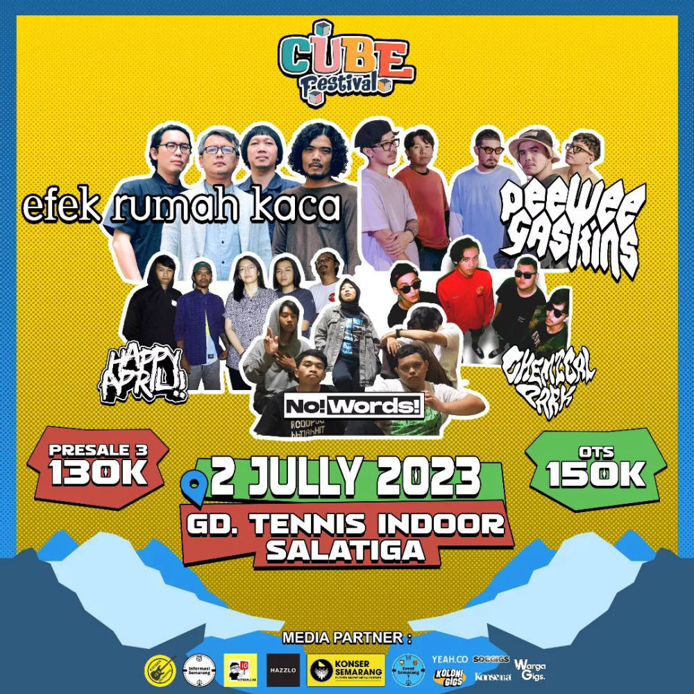 Cube Festival 2023: Seru-Seruan di Konser Musik Salatiga!