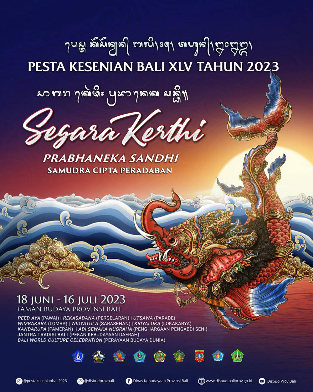Berkunjung ke Bali? Jangan Lewatkan Pesta Kesenian Bali XLV Tahun 2023!