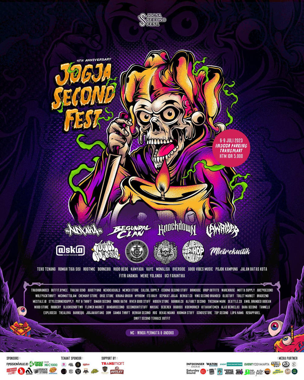 JOGJA SECOND FEST 7 Merayakan Ulang Tahun Ke-4