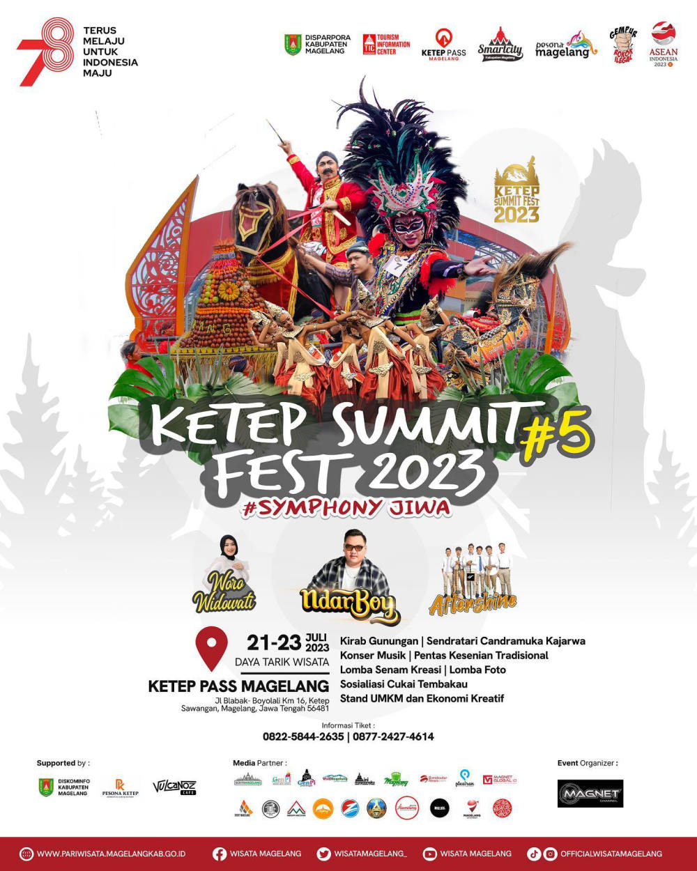 Ketep Summit Fest #5 Symphony Jawa: Menikmati Pesona Alam, Budaya, dan Musik di Magelang